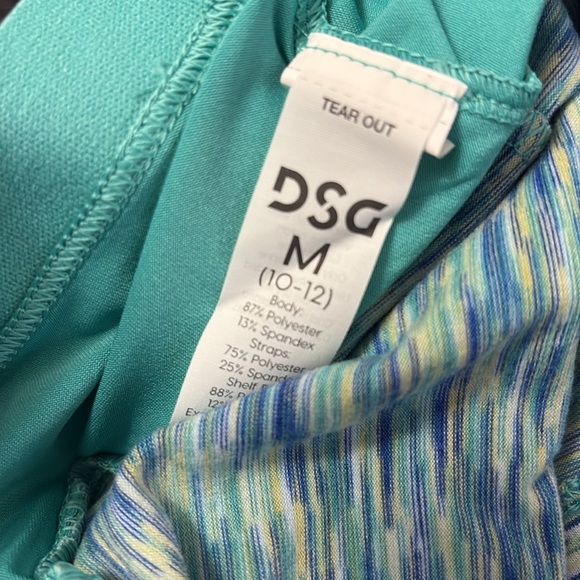 *DSG Girls’ Strappy Momentum Shelf Bra Tank Top Size Medium New With Tags - Picture 4 of 7